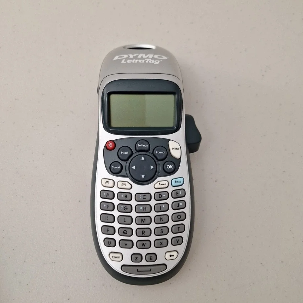 Dymo LetraTag Label Maker Handheld Electronic Printer Keyboard Portable TESTED